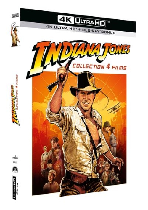 coffret BluRay 4K Indiana Jones
