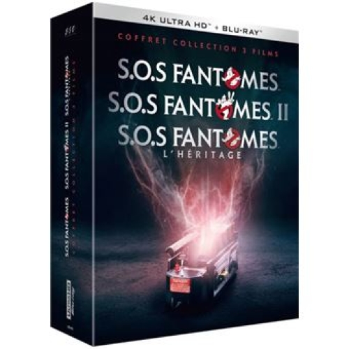 Coffret Blu Ray 4K SOS Fantomes